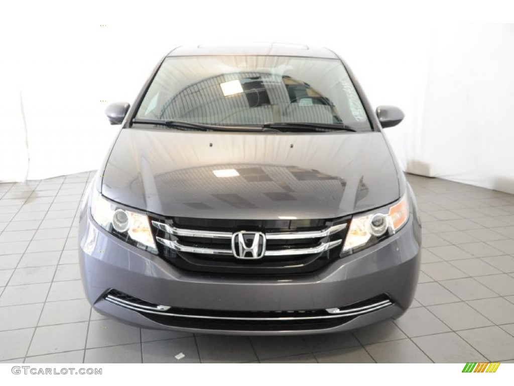 2015 Odyssey EX-L - Modern Steel Metallic / Gray photo #2