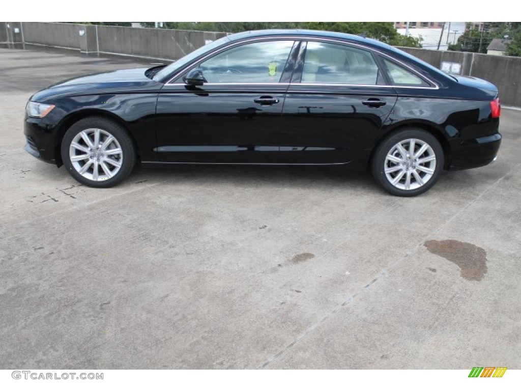 Brilliant Black 2015 Audi A6 2.0T Premium Plus quattro Sedan Exterior Photo #96546581