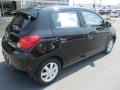 2015 Mystic Black Mitsubishi Mirage ES  photo #7