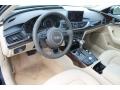  2015 A6 2.0T Premium Plus quattro Sedan Velvet Beige Interior