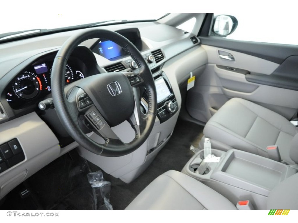 2015 Odyssey EX-L - Modern Steel Metallic / Gray photo #11