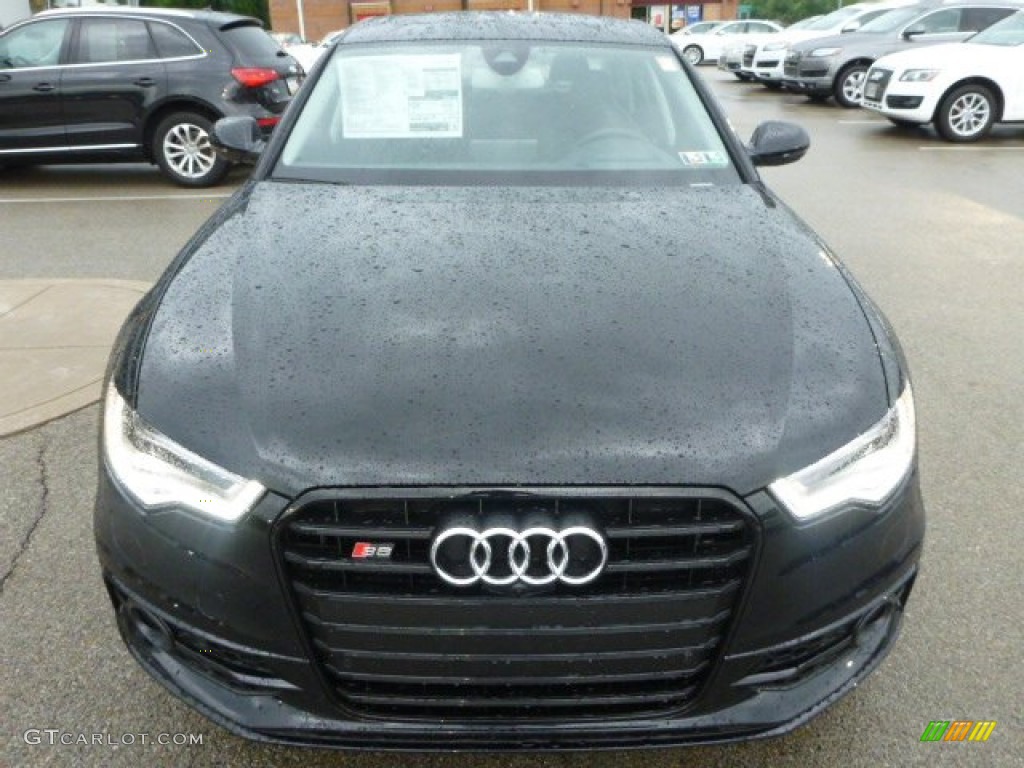 Brilliant Black 2015 Audi S6 4.0 TFSI quattro Sedan Exterior Photo #96546797