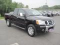 2004 Galaxy Black Nissan Titan LE King Cab 4x4  photo #3