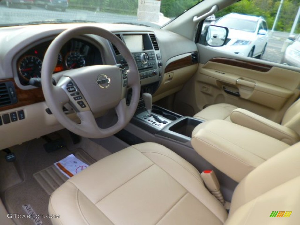 2014 Nissan Armada Platinum 4x4 Interior Color Photos