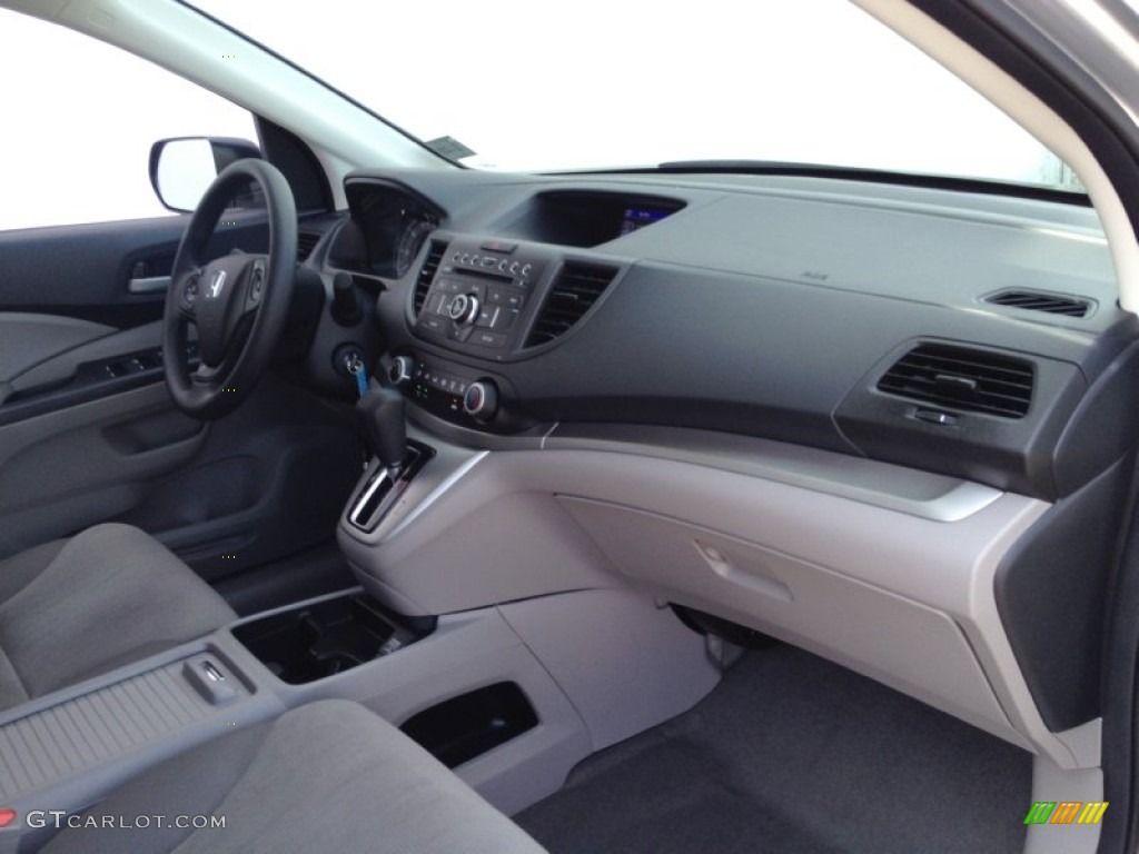 2014 CR-V LX AWD - Alabaster Silver Metallic / Gray photo #28