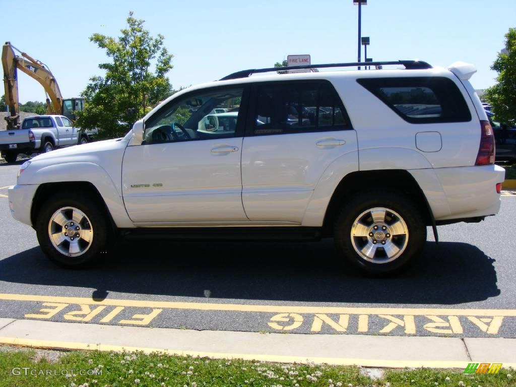2005 4Runner Limited 4x4 - Natural White / Taupe photo #19