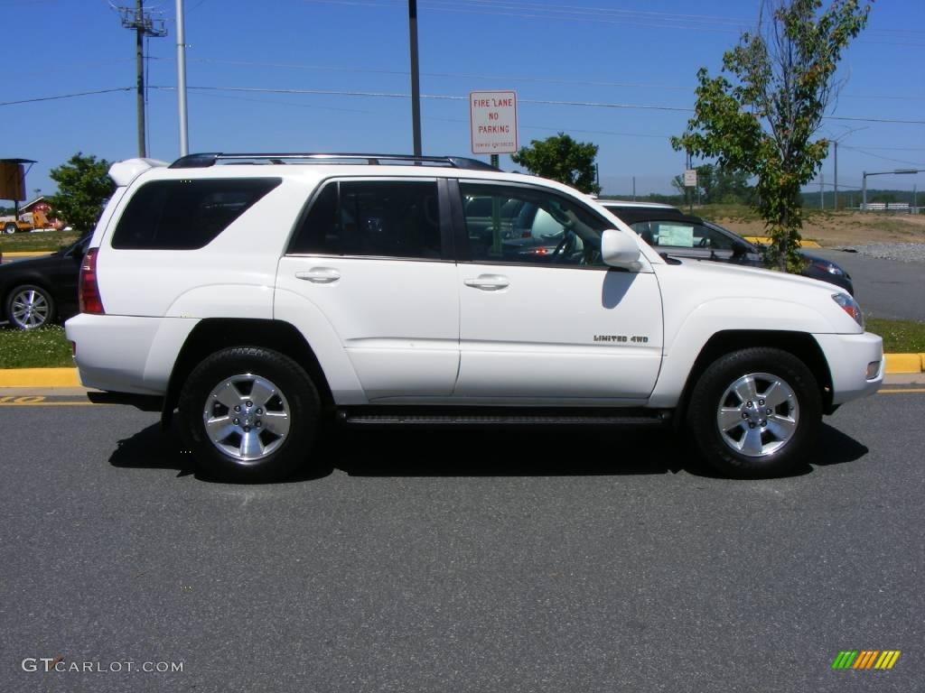 2005 4Runner Limited 4x4 - Natural White / Taupe photo #20