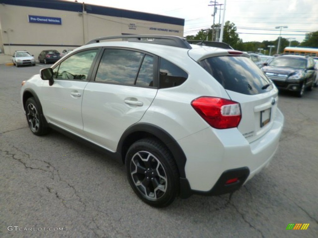 2014 XV Crosstrek 2.0i Premium - Satin White Pearl / Ivory photo #5