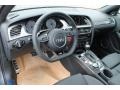 Black 2015 Audi S4 Premium Plus 3.0 TFSI quattro Interior Color