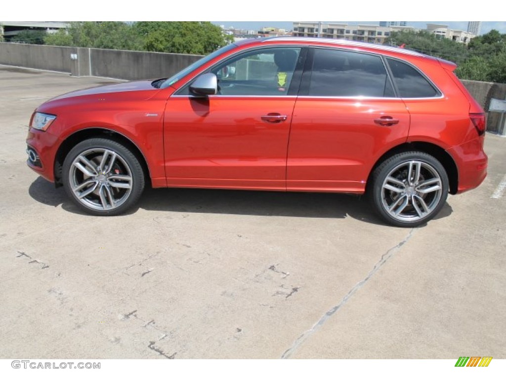 Volcano Red Metallic 2015 Audi SQ5 Premium Plus 3.0 TFSI quattro Exterior Photo #96552080