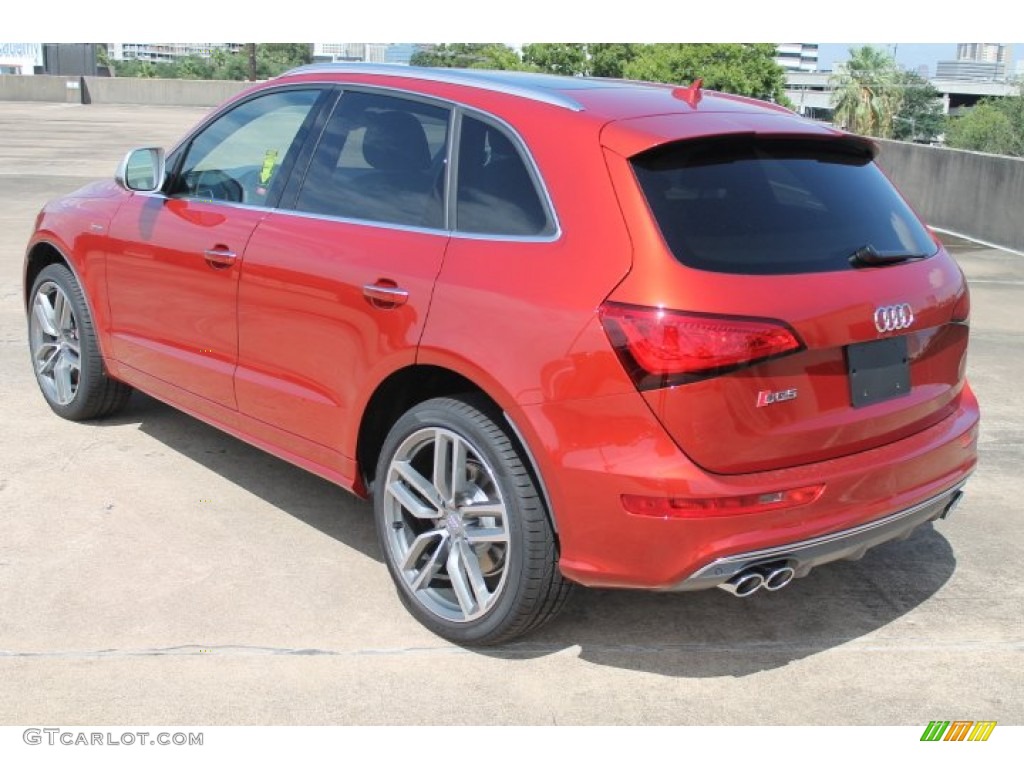 Volcano Red Metallic 2015 Audi SQ5 Premium Plus 3.0 TFSI quattro Exterior Photo #96552101