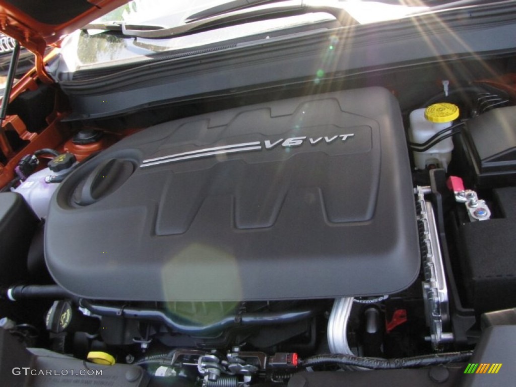 2015 Jeep Cherokee Trailhawk 4x4 3.2 Liter DOHC 24-Valve VVT V6 Engine Photo #96554210