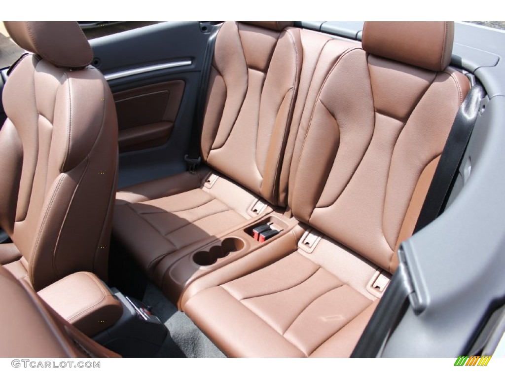 2015 Audi A3 2.0 Prestige quattro Cabriolet Rear Seat Photo #96554216