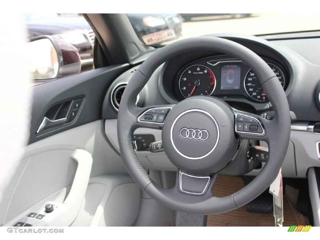 2015 Audi A3 2.0 Premium quattro Cabriolet Steering Wheel Photos