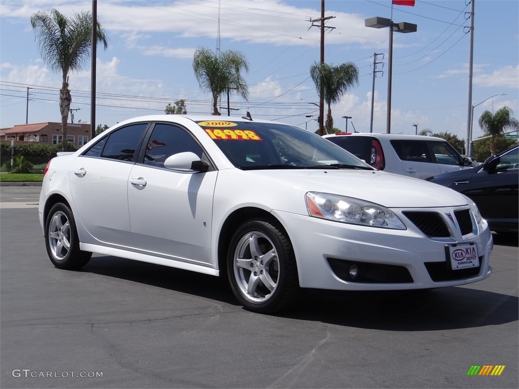 2009 G6 GT Sedan - Summit White / Light Taupe photo #1
