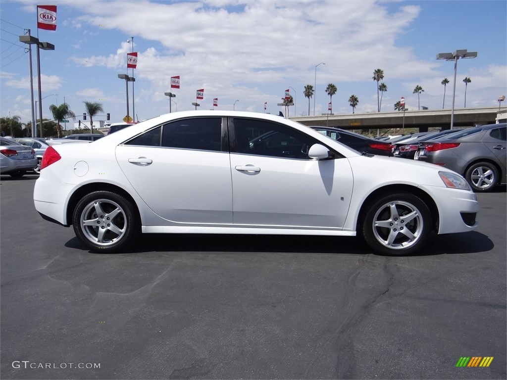2009 G6 GT Sedan - Summit White / Light Taupe photo #2
