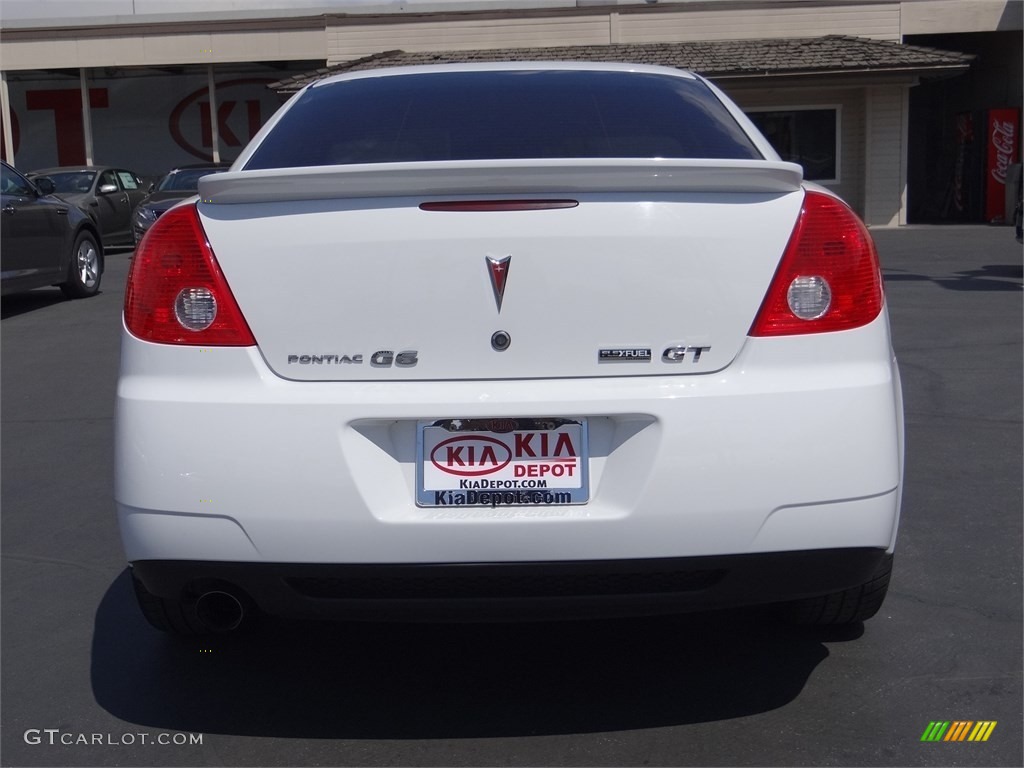 2009 G6 GT Sedan - Summit White / Light Taupe photo #8