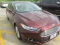 2015 Bronze Fire Metallic Ford Fusion Hybrid SE  photo #4