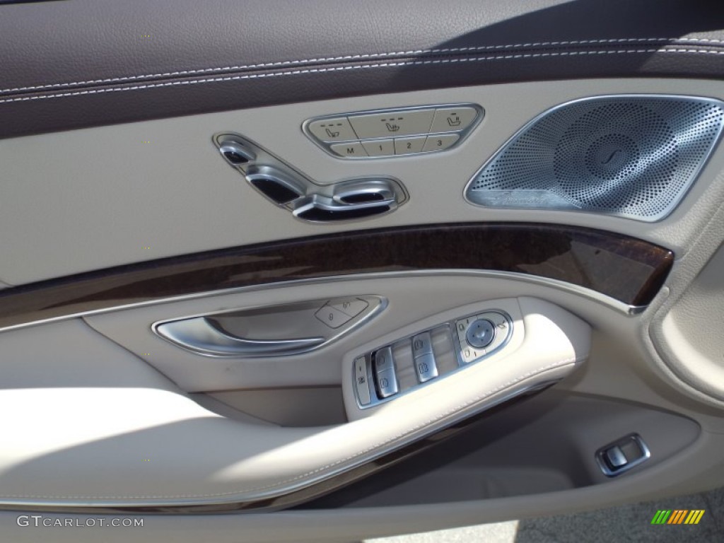 2015 S 550 Sedan - Diamond White Metallic / Silk Beige/Espresso Brown photo #6