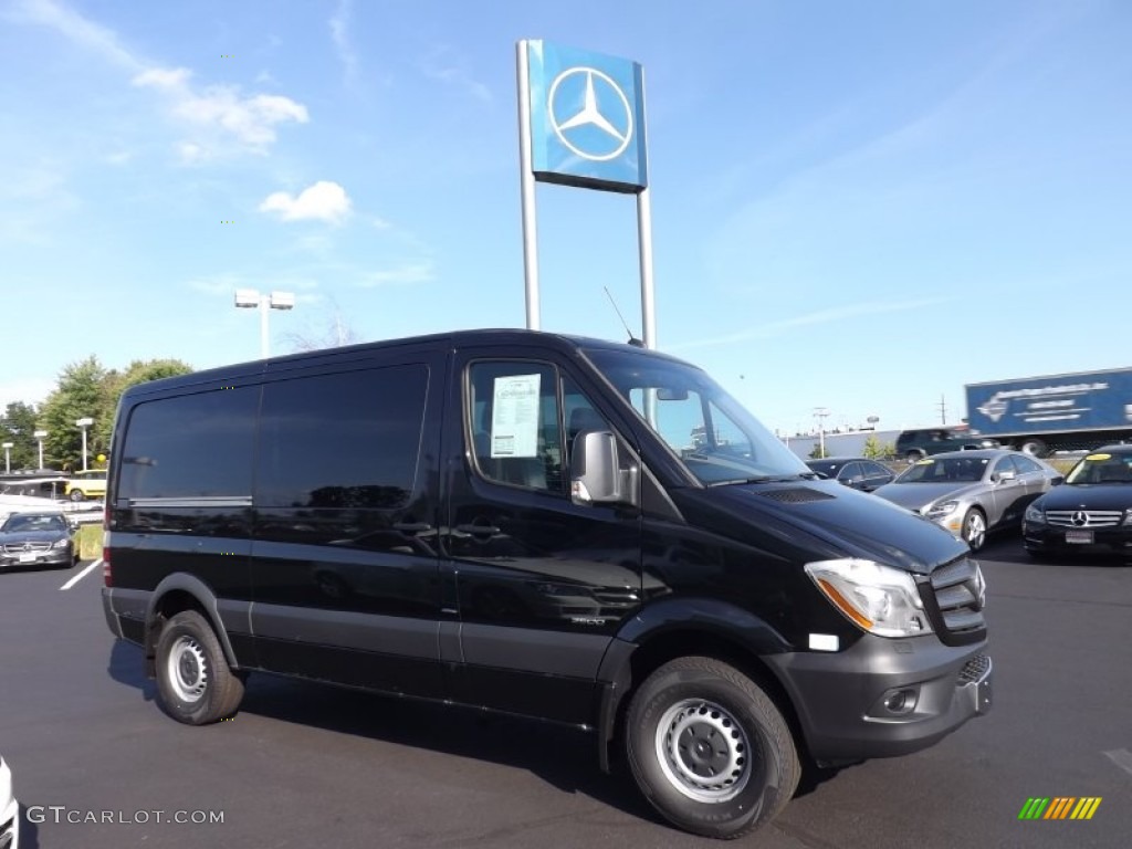 2014 Sprinter 2500 Crew Van - Jet Black / Tunja Black photo #1