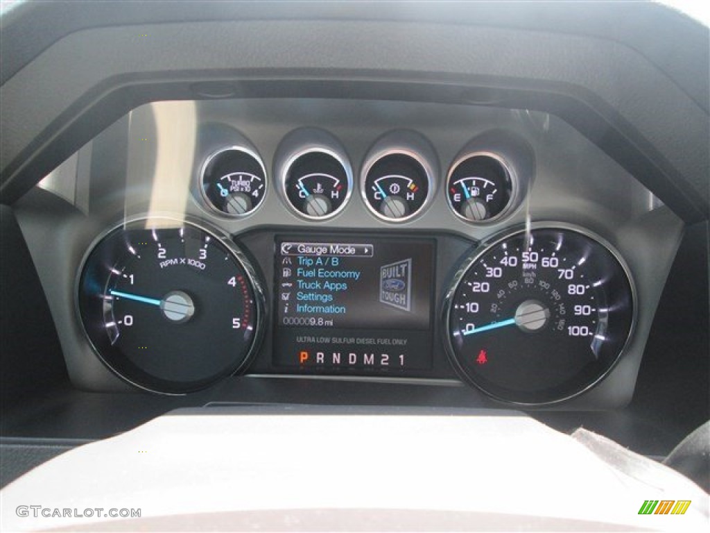 2015 Ford F350 Super Duty Lariat Crew Cab 4x4 DRW Gauges Photo #96557990
