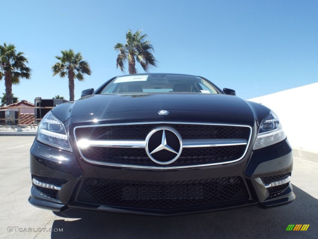2014 CLS 550 Coupe - Black / Almond/Mocha photo #2