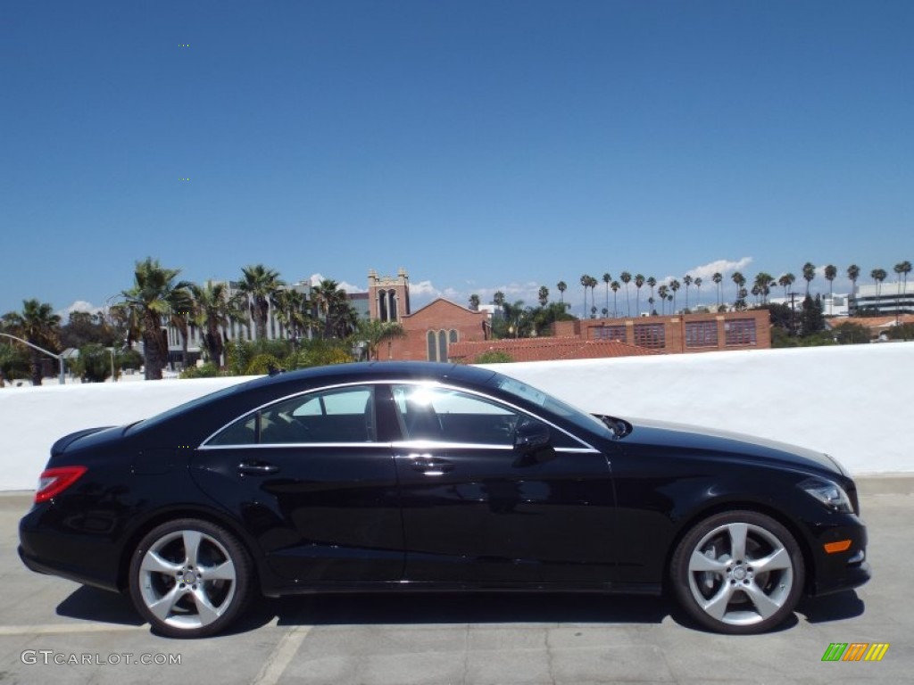 2014 CLS 550 Coupe - Black / Almond/Mocha photo #3