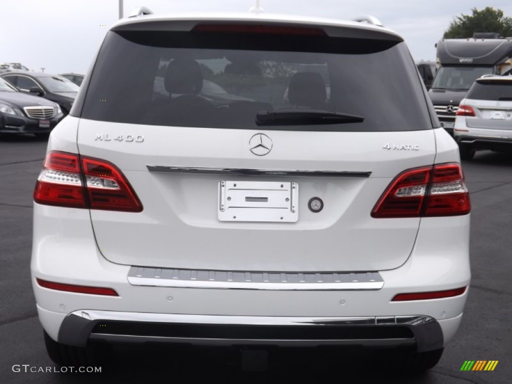 Polar White 2015 Mercedes-Benz ML 400 4Matic Exterior Photo #96558608