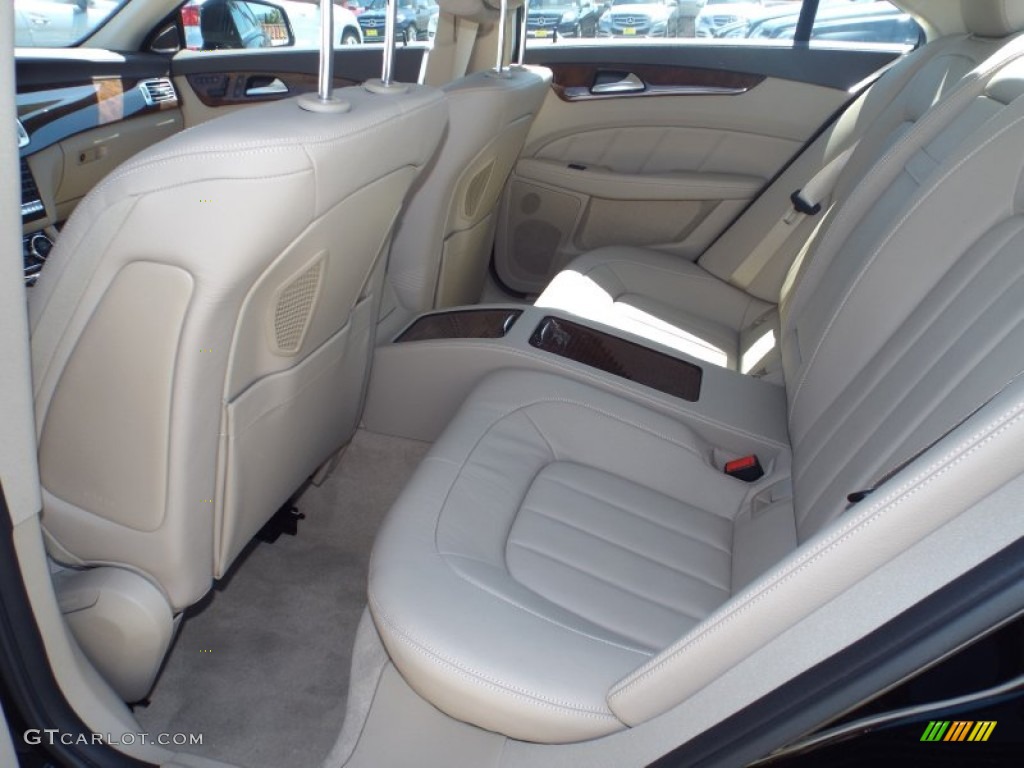 2014 CLS 550 Coupe - Black / Almond/Mocha photo #8