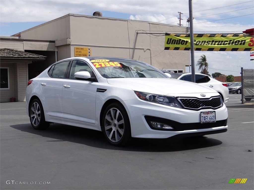 Snow White Pearl Kia Optima