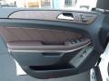 2015 Mercedes-Benz GL Auburn Brown/Black Interior Door Panel Photo