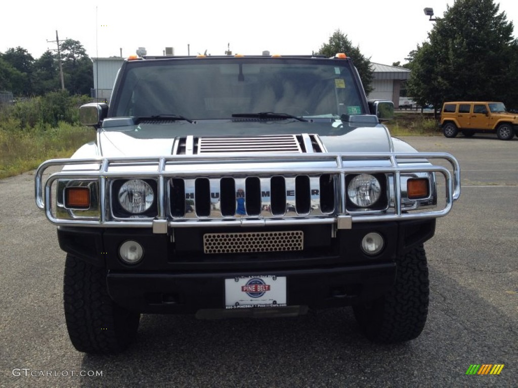 2005 H2 SUV - Stealth Gray Metallic / Ebony Black photo #2