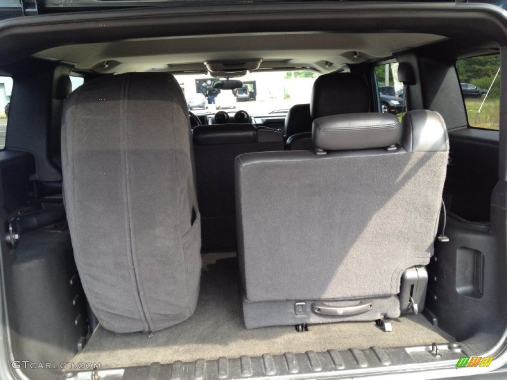 2005 H2 SUV - Stealth Gray Metallic / Ebony Black photo #9