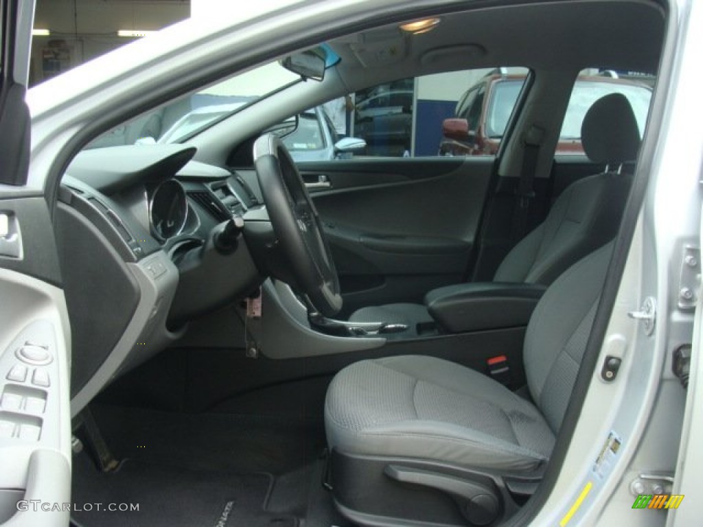 2011 Sonata GLS - Radiant Silver / Gray photo #10