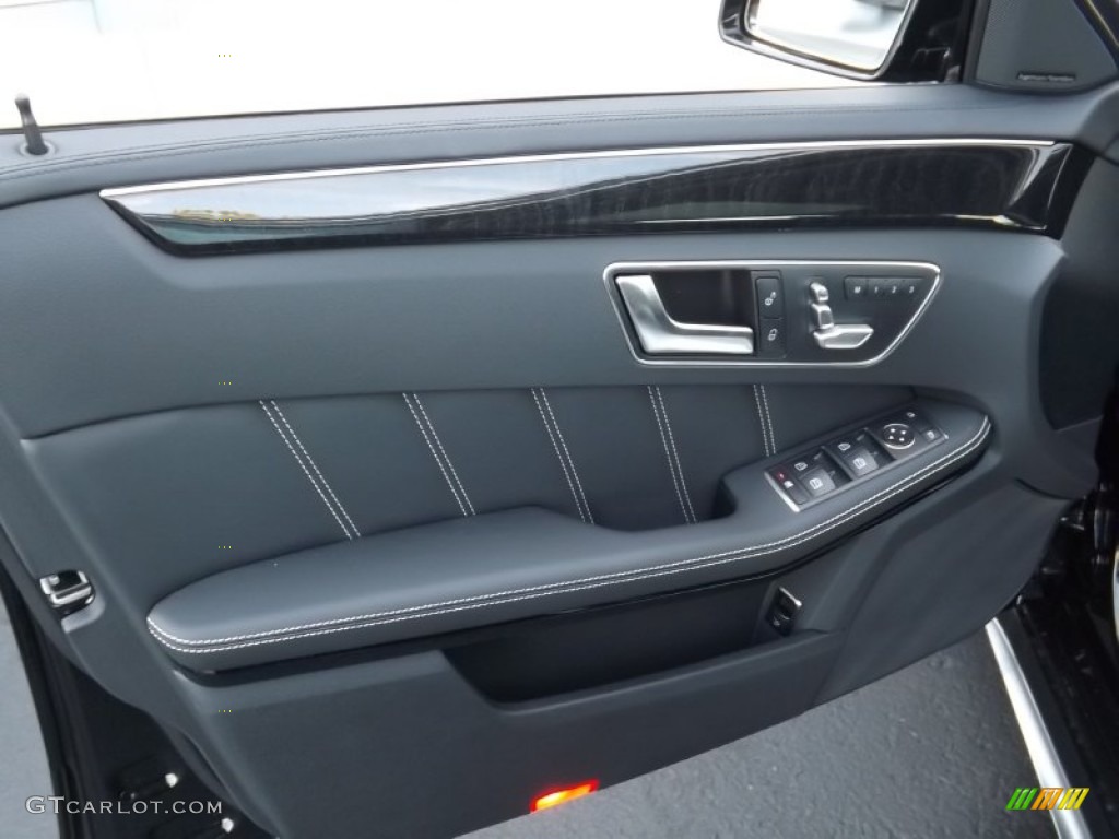 2014 Mercedes-Benz E 63 AMG Wagon Black Door Panel Photo #96561251