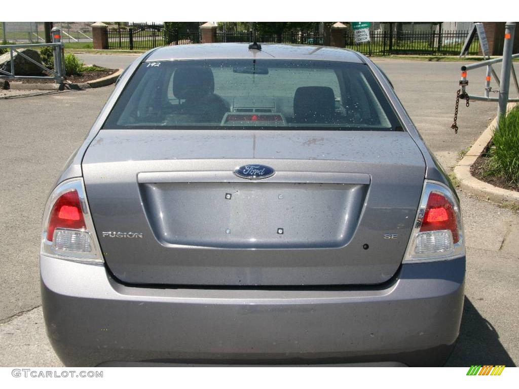 2007 Fusion SE - Tungsten Grey Metallic / Charcoal Black photo #6