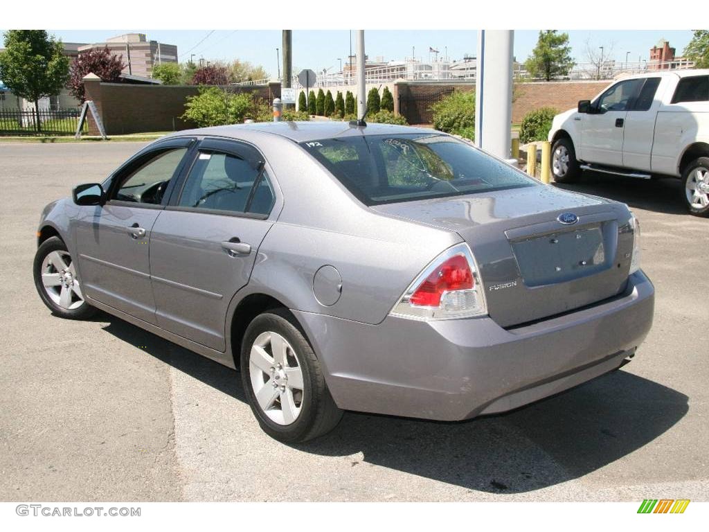 2007 Fusion SE - Tungsten Grey Metallic / Charcoal Black photo #7