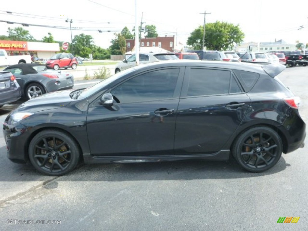 Black Mica 2012 Mazda MAZDA3 MAZDASPEED3 Exterior Photo #96563291