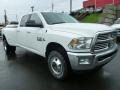 2014 Bright White Ram 3500 SLT Crew Cab 4x4 Dually  photo #7