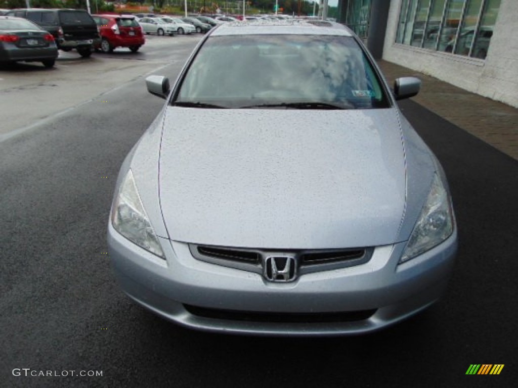 2003 Accord EX V6 Sedan - Satin Silver Metallic / Black photo #4