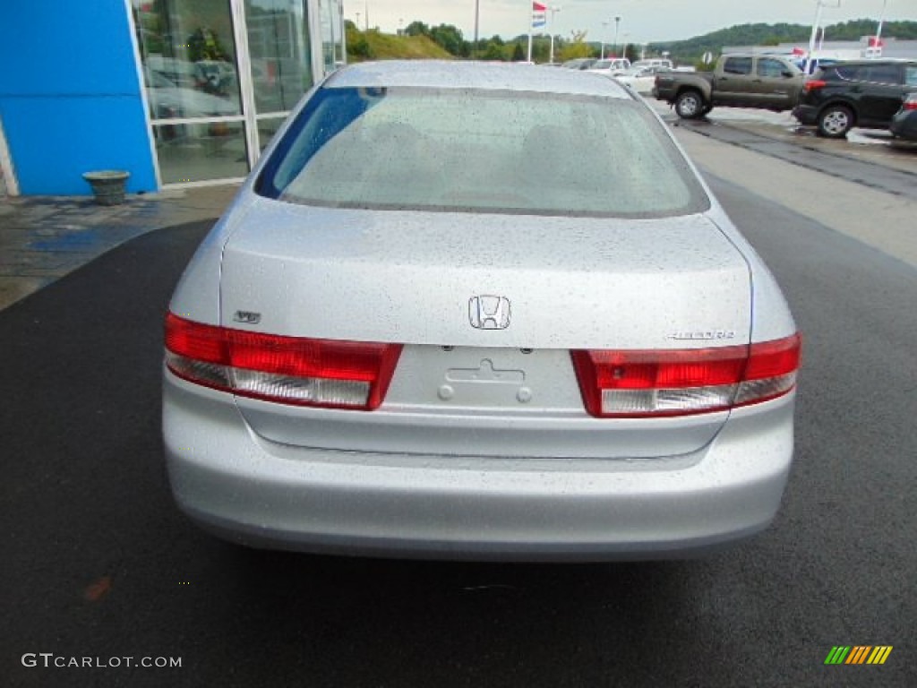 2003 Accord EX V6 Sedan - Satin Silver Metallic / Black photo #8