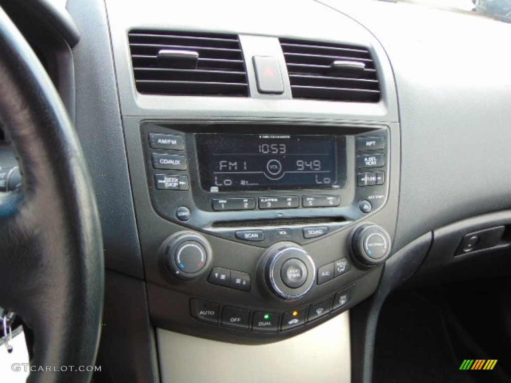 2003 Accord EX V6 Sedan - Satin Silver Metallic / Black photo #15