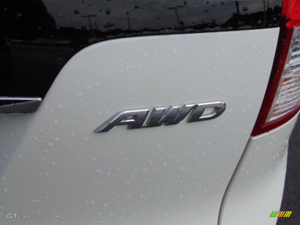 2013 CR-V EX AWD - White Diamond Pearl / Beige photo #8