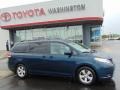 2011 South Pacific Blue Pearl Toyota Sienna LE  photo #2