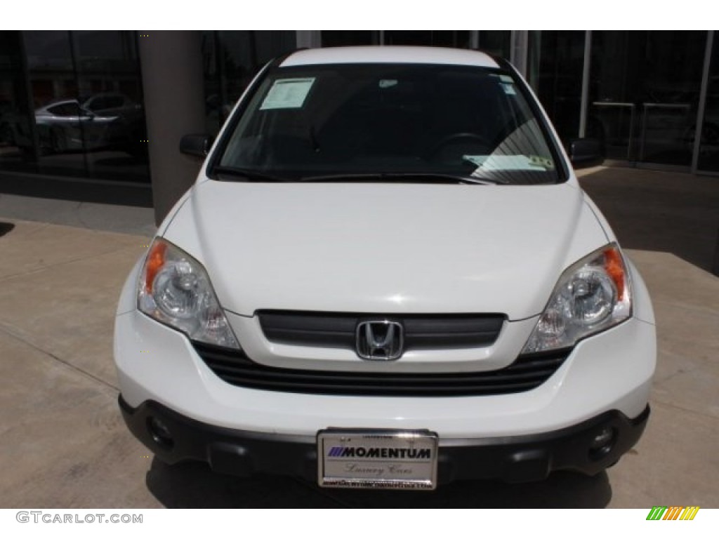 2007 CR-V LX - Taffeta White / Black photo #2