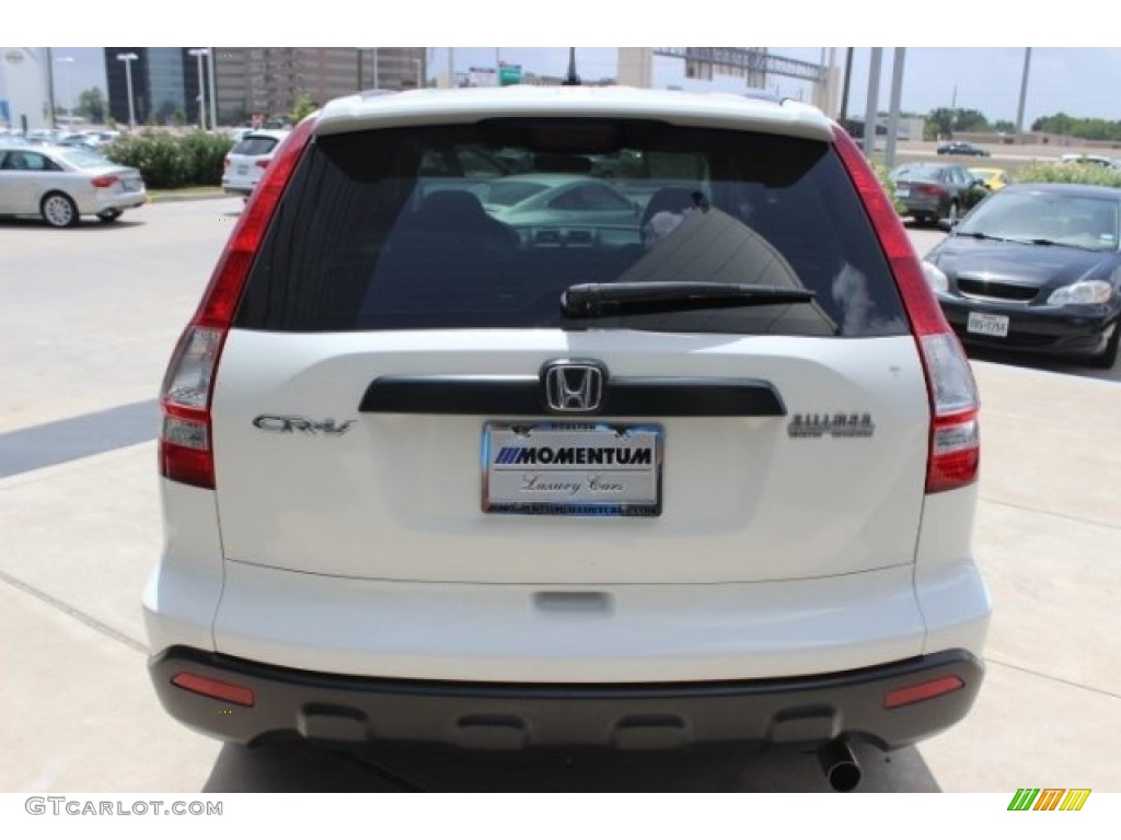 2007 CR-V LX - Taffeta White / Black photo #6