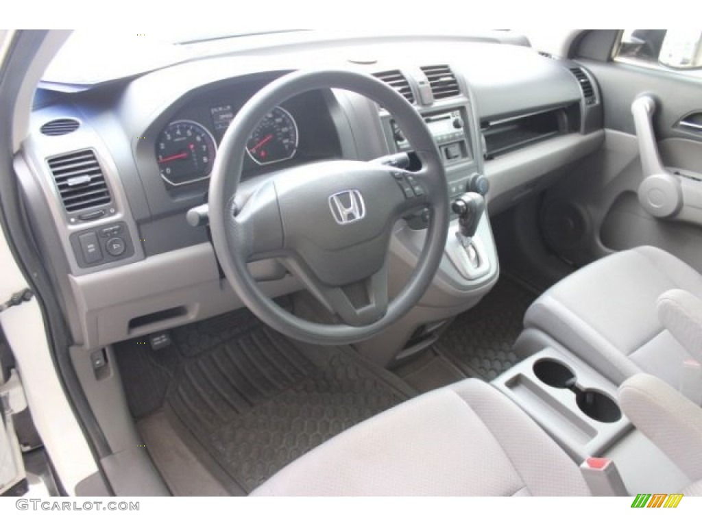 2007 CR-V LX - Taffeta White / Black photo #14