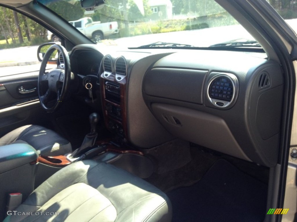2003 Envoy SLT 4x4 - Pewter Metallic / Dark Pewter photo #11