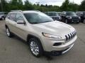 2015 Cashmere Pearl Jeep Cherokee Limited 4x4  photo #4