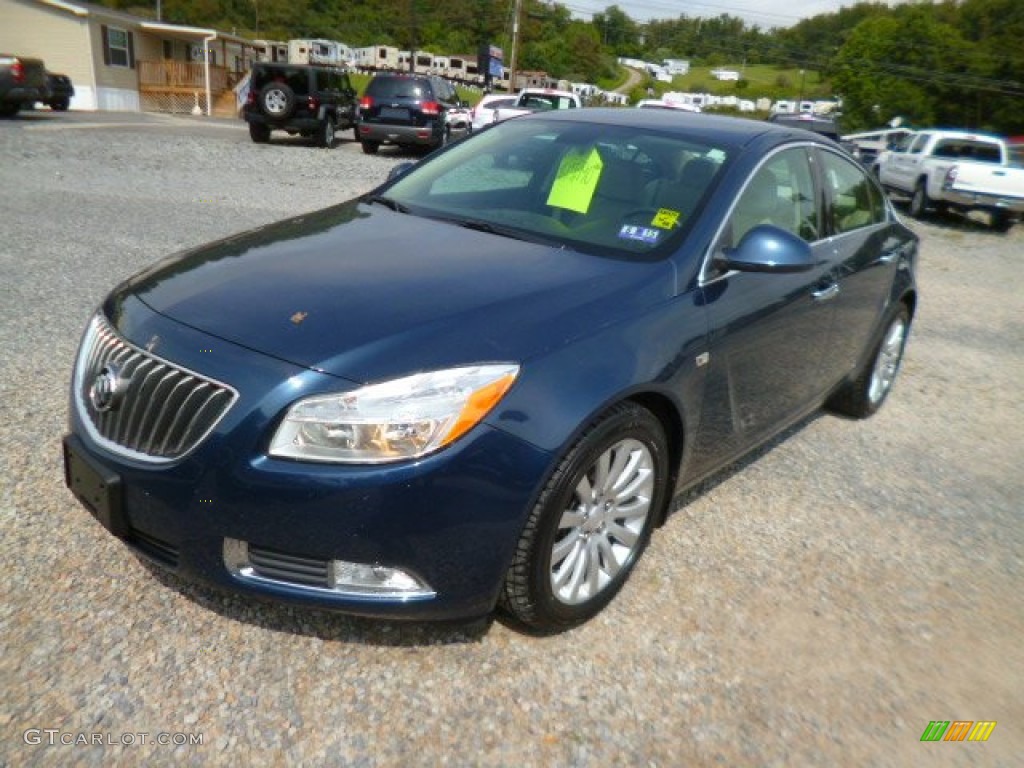 Majestic Blue Metallic 2011 Buick Regal CXL Exterior Photo #96571637